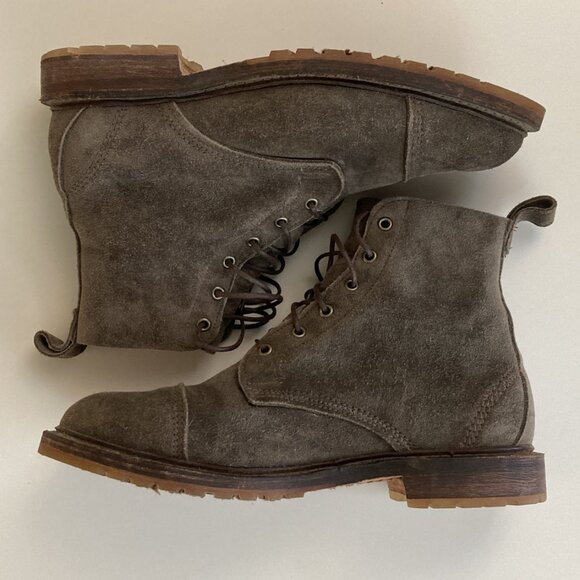 Allen Edmonds Caen boot in gray kudu suede - Picture 3 of 5